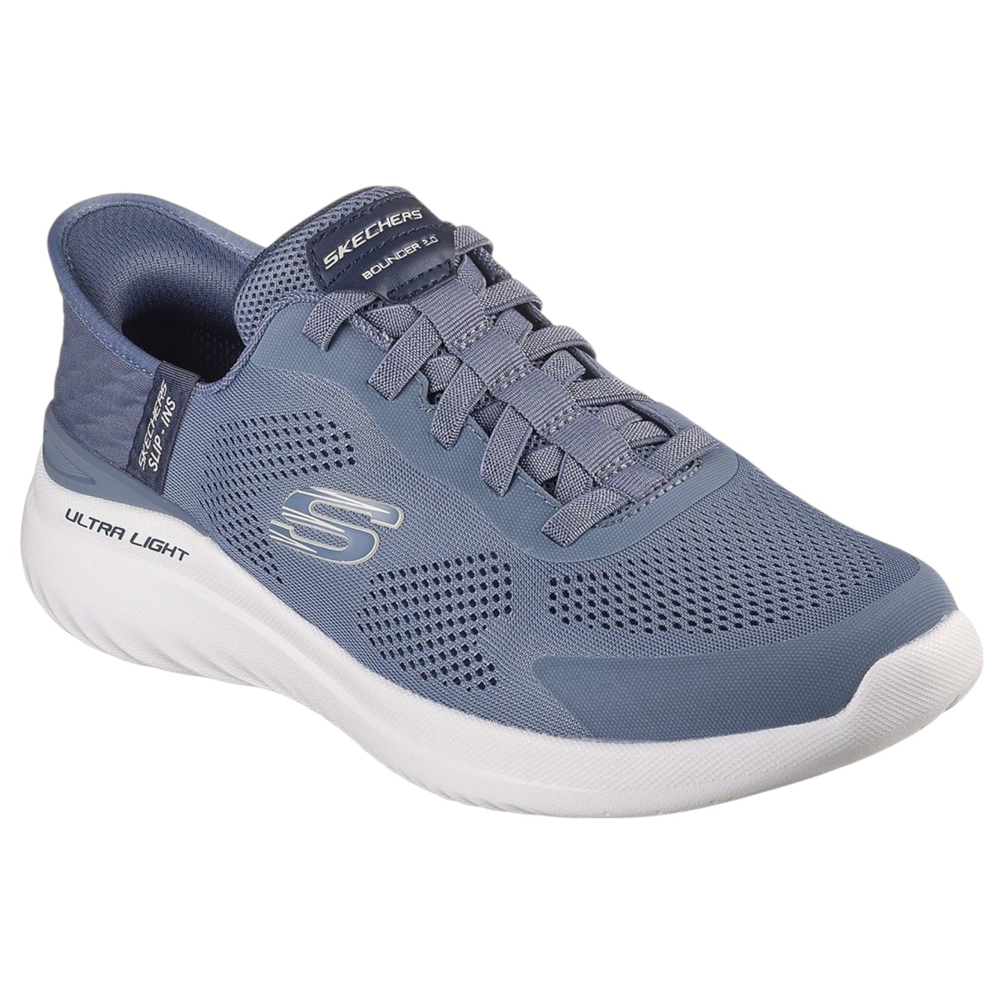 Mens Skechers Slip-Ins: Bounder 2.0 - Emerged Shoes Slate