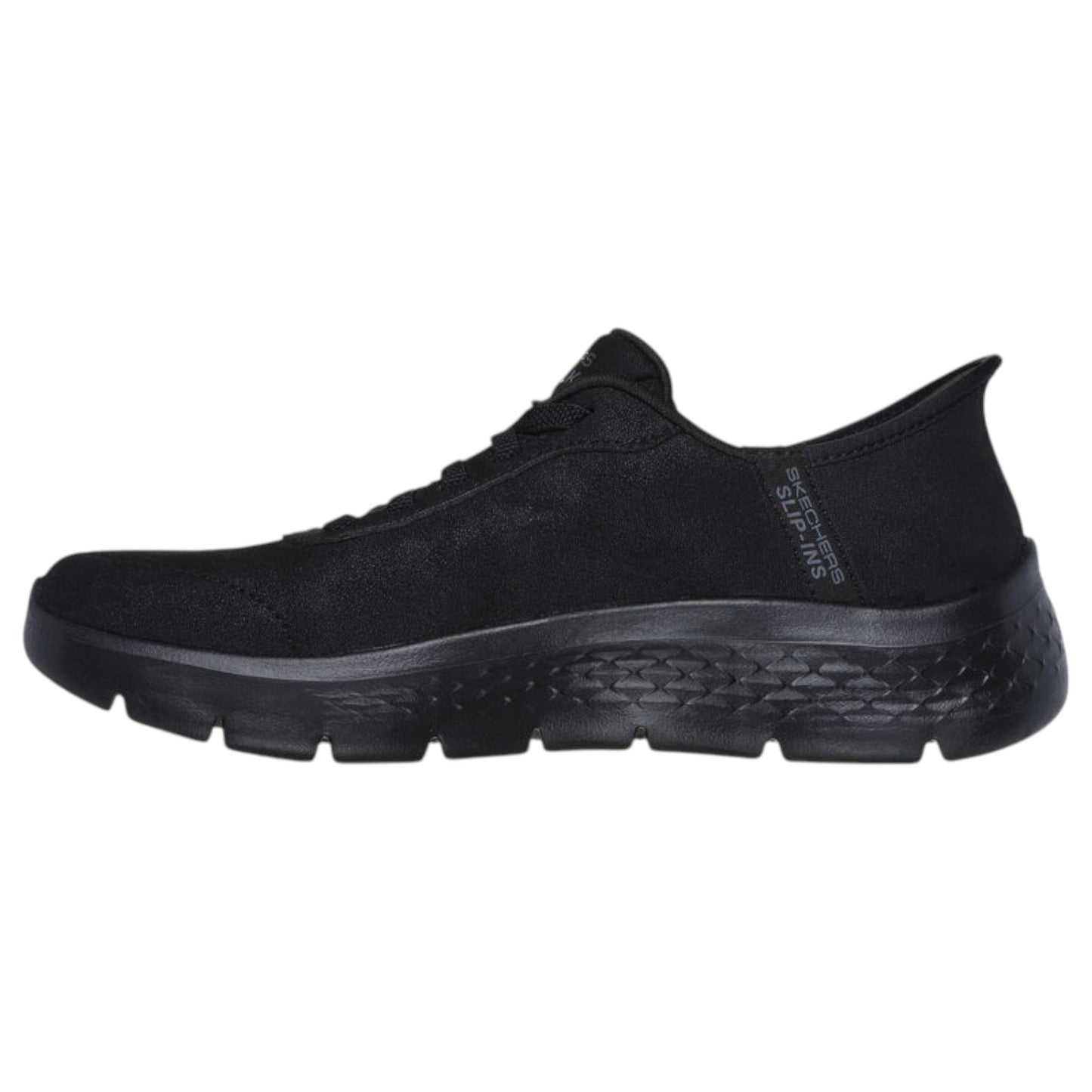 Mens Skechers Slip-ins: Go Walk Flex - Smooth Motion Shoes Black/Black