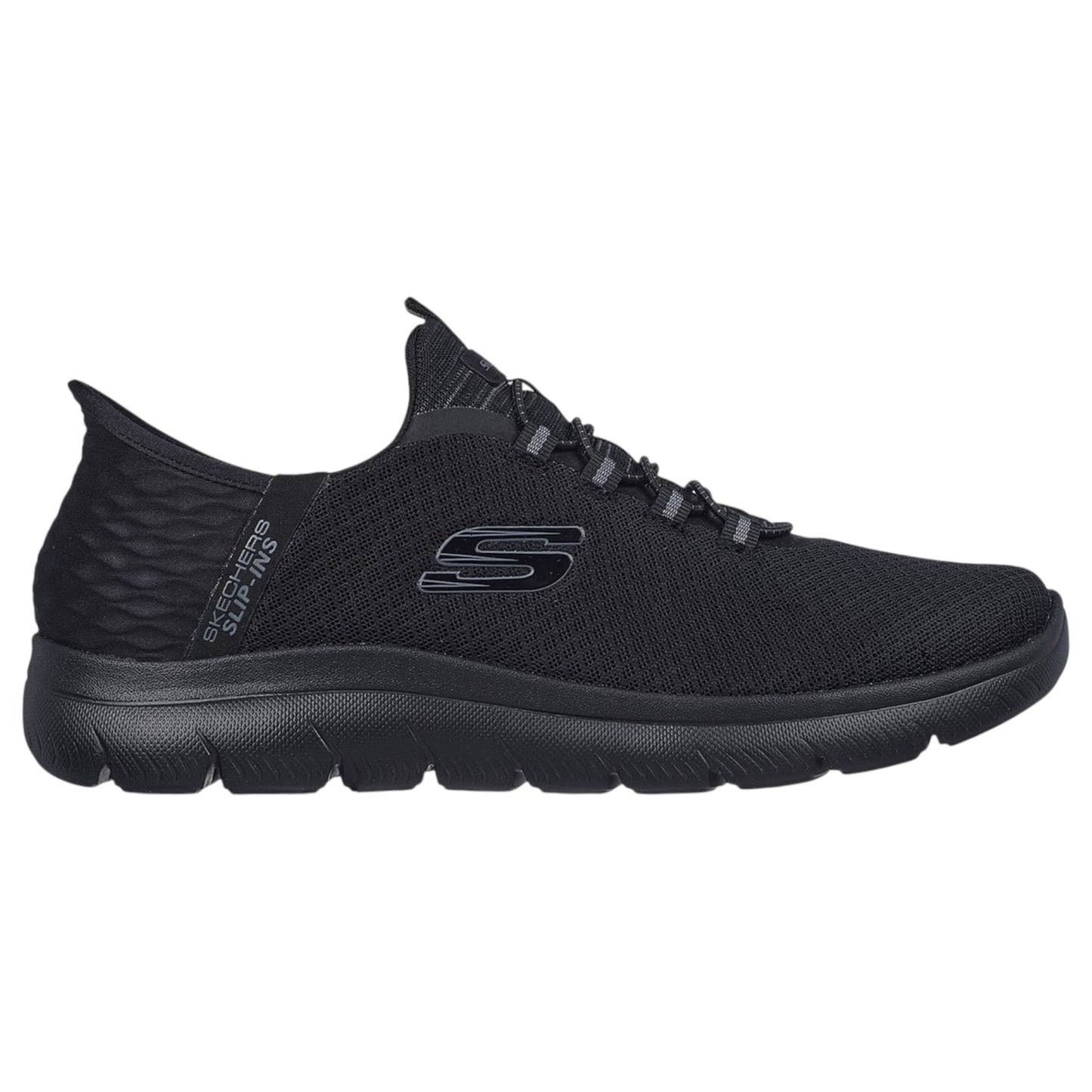 Mens Skechers Slip-Ins: Summits - High Range Shoes Black/Black