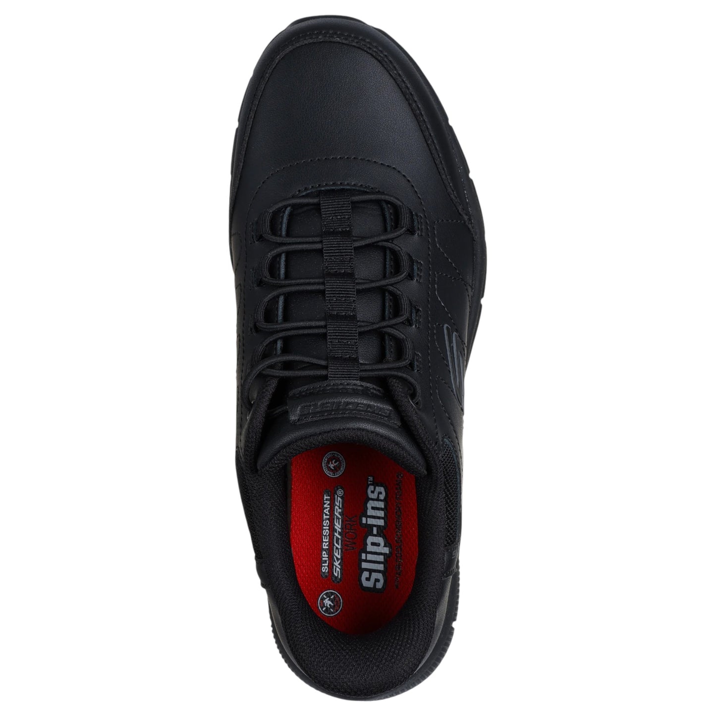 Mens Skechers Slip-ins Work: Nampa - Knotly Shoes Black