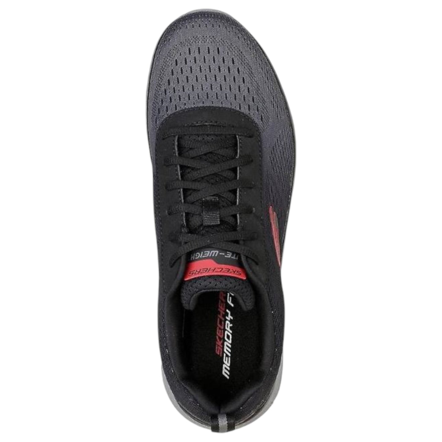 Mens Skechers Track Ripkent Shoes Black/Charcoal