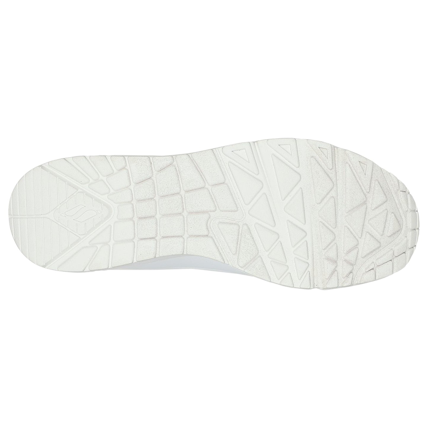 Mens Skechers Uno - Stand On Air Wide Shoes White