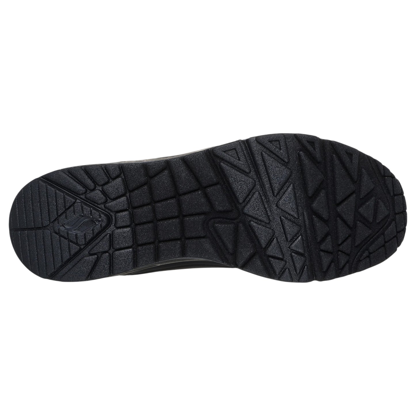 Mens Skechers Uno - Suited On Air Shoes Black