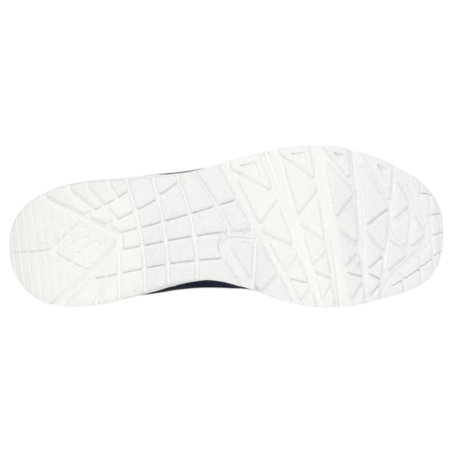 Mens Skechers Uno - Suited On Air Shoes Navy/Red