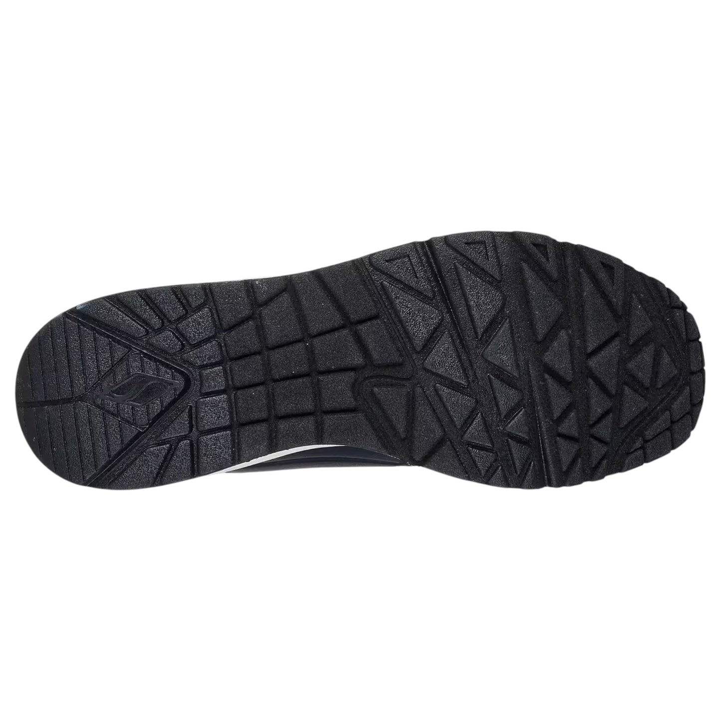 Mens Skechers Uno - Tailored Air Shoes Navy/Black