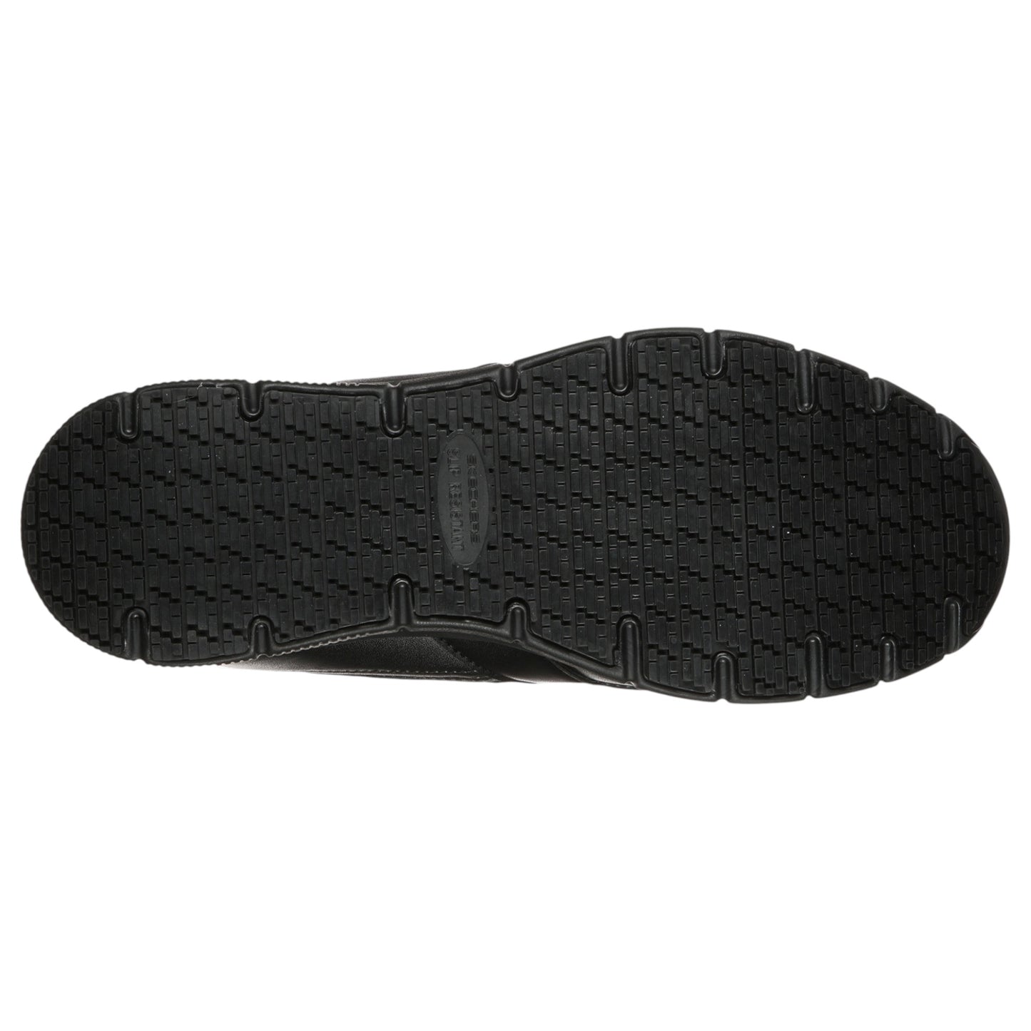 Mens Skechers Work Relaxed Fit: Nampa Slip Resistant Shoes Black