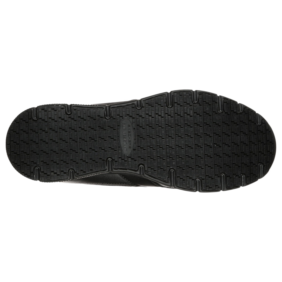 Mens Skechers Work Relaxed Fit: Nampa Slip Resistant Shoes Black