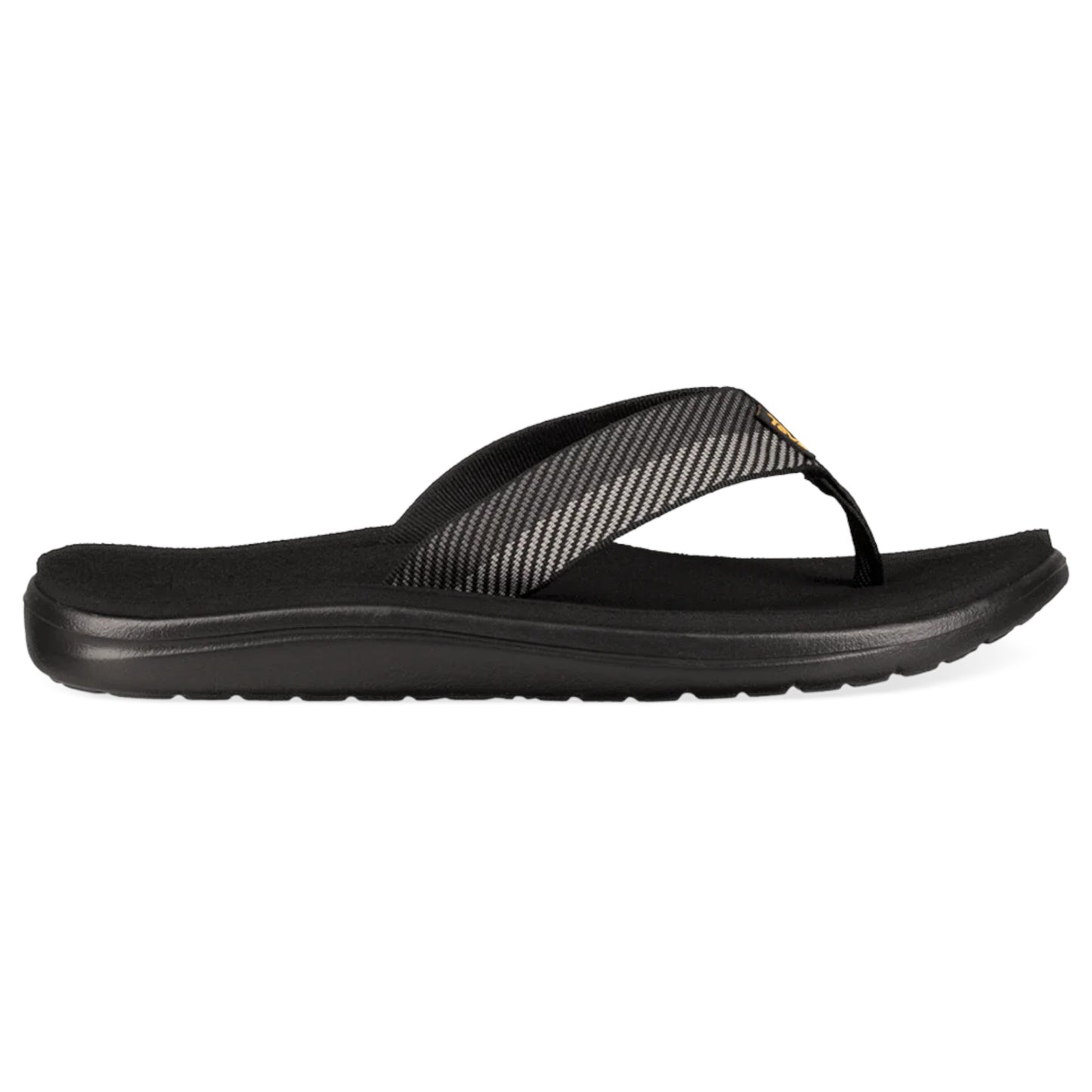 Mens Teva Voya Flip Thongs Black/Grey