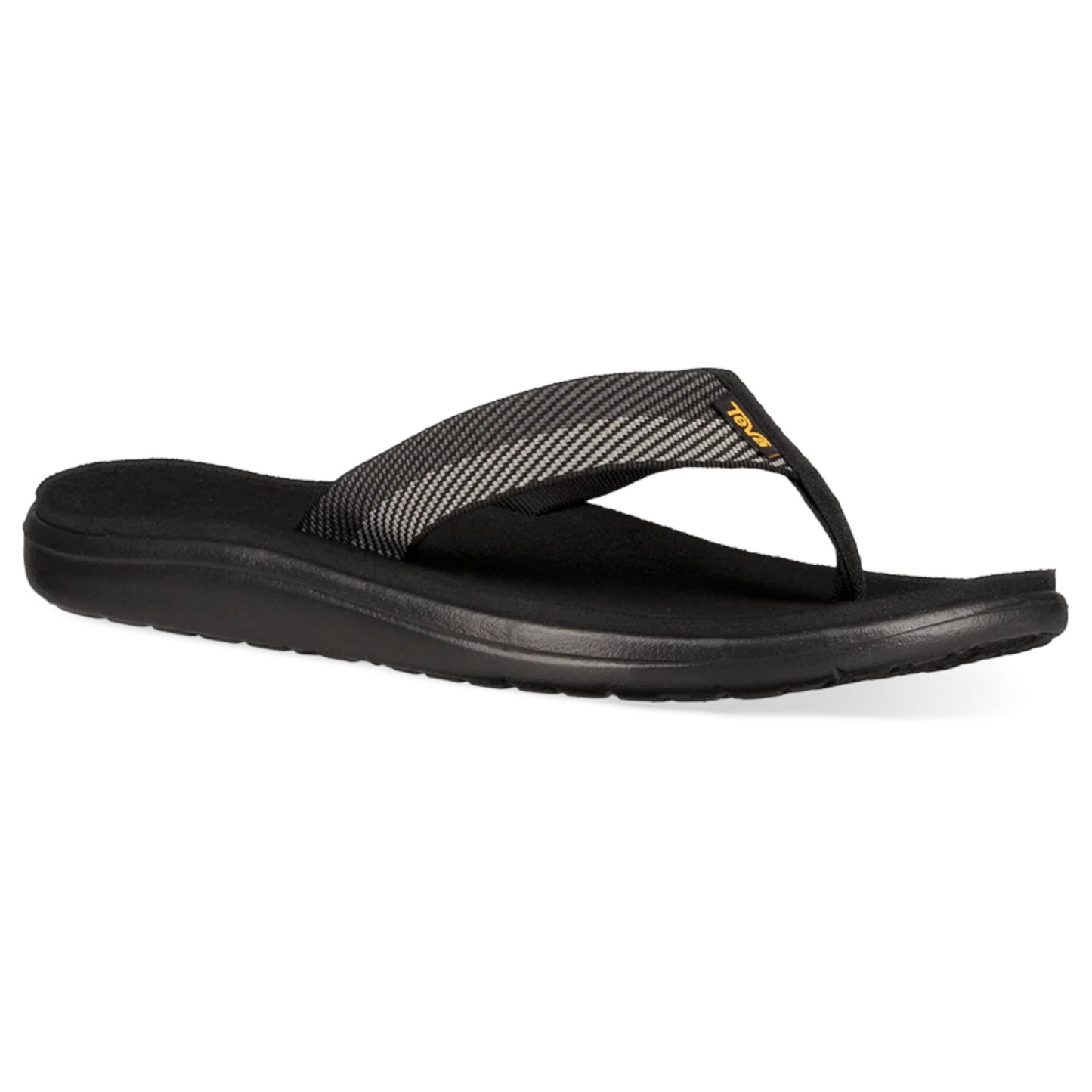 Mens Teva Voya Flip Thongs Black/Grey
