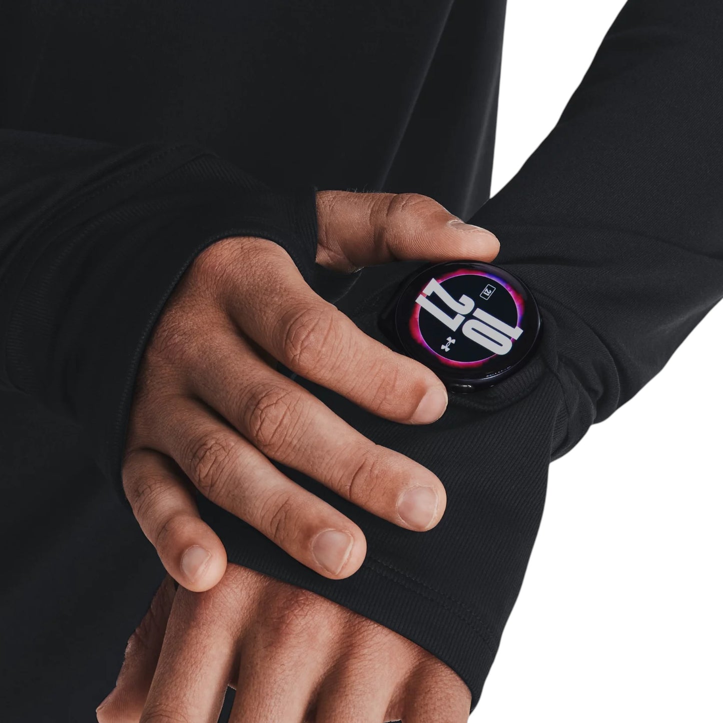 Mens Under Armour Launch Pro Quarter Zip Shirt Black
