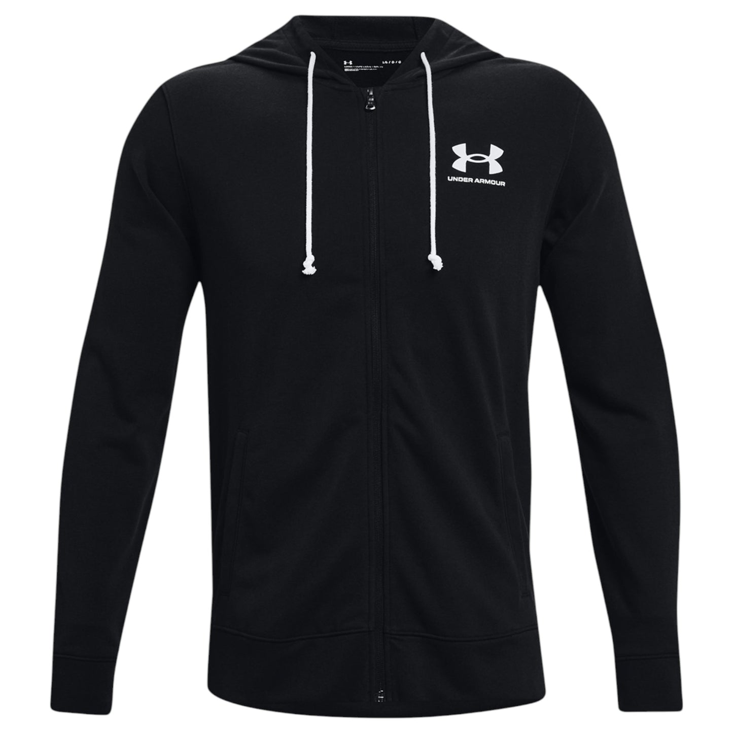 Mens Under Armour Rival Terry Full Zip Jacket Jacket Black