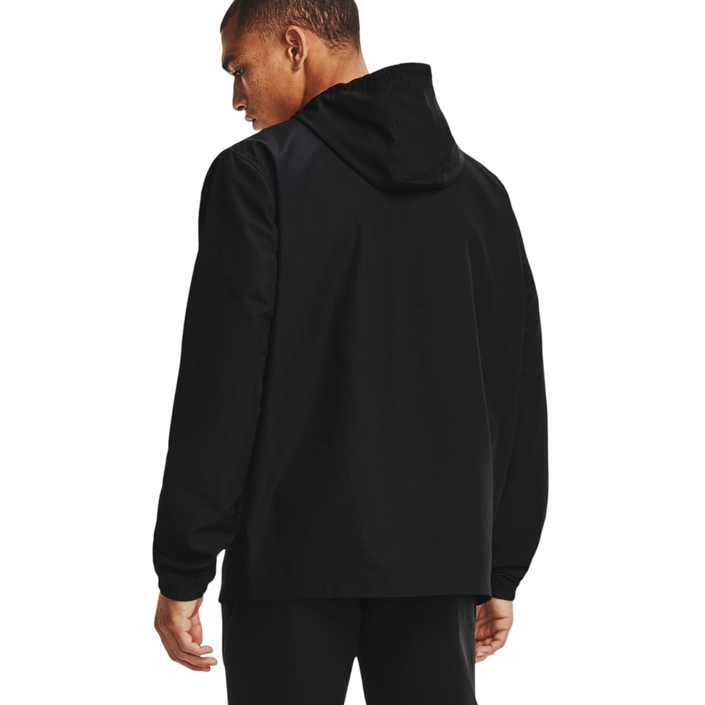 Mens Under Armour Sportstyle Windbreaker Jacket Jacket Black/Pitch Gray