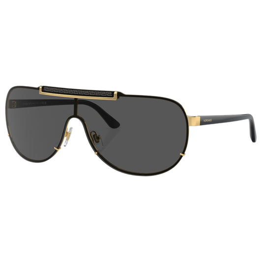 Mens Versace VE2140 Sunglasses Gold/Grey