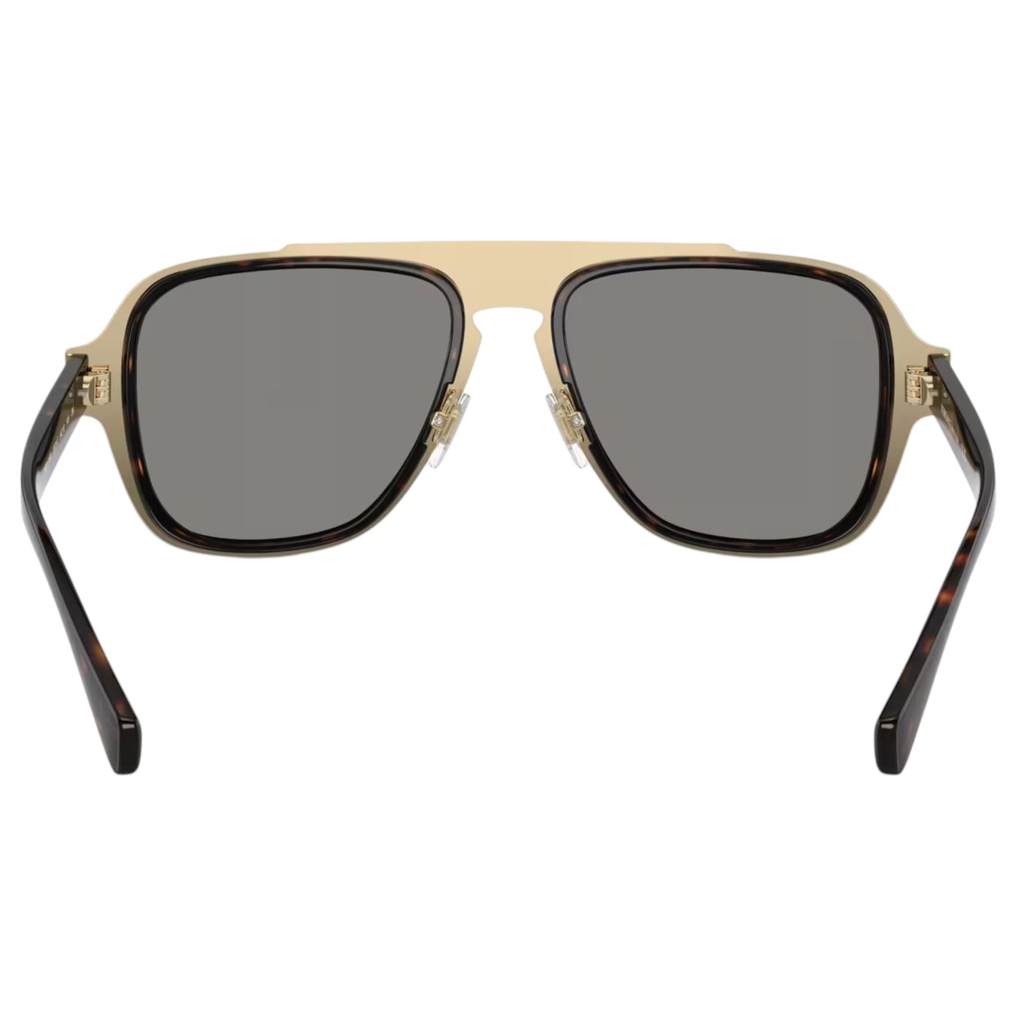 Mens Versace VE2199 Sunglasses Havana/ Dark Grey Mirror Gold