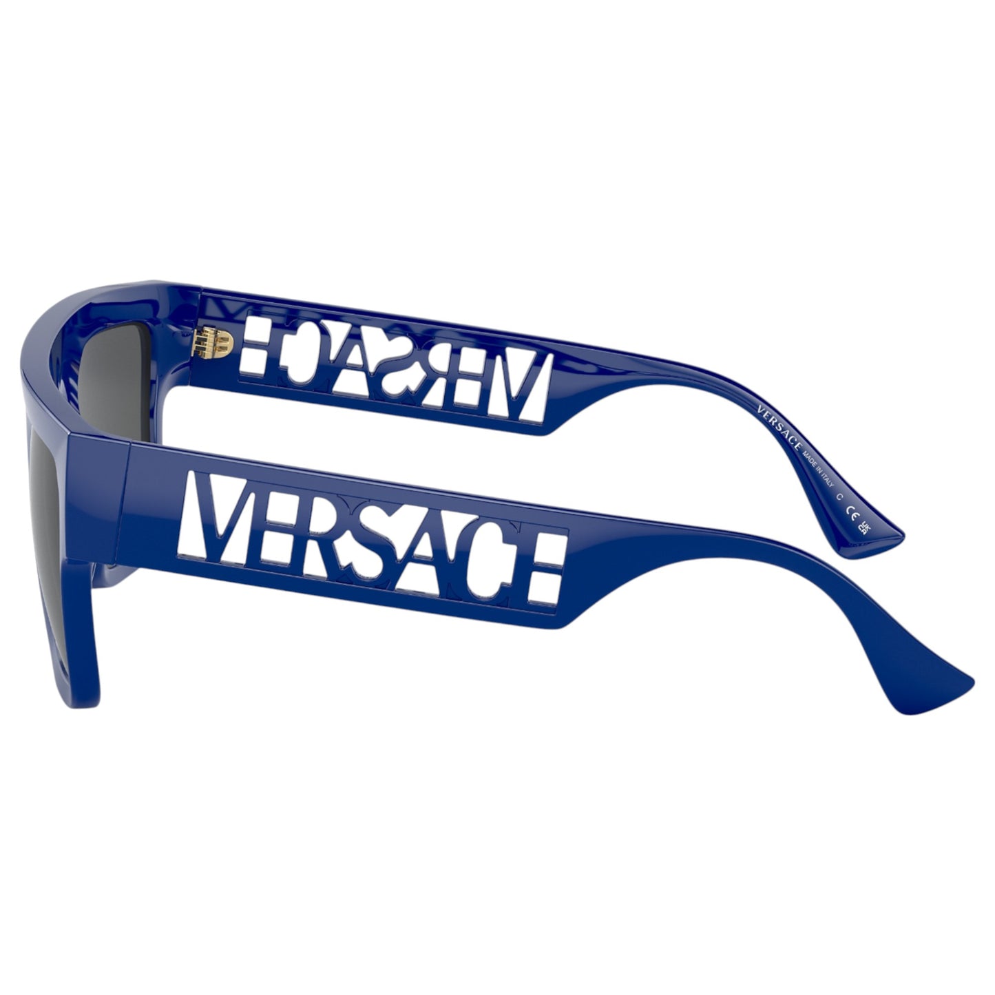 Mens Versace VE4430U Sunglasses Bluette/ Dark Grey