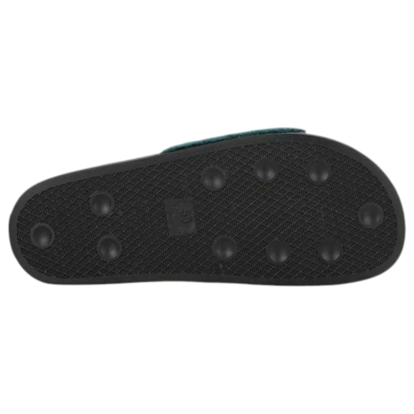 Mens Volley Pool Slides Green/White