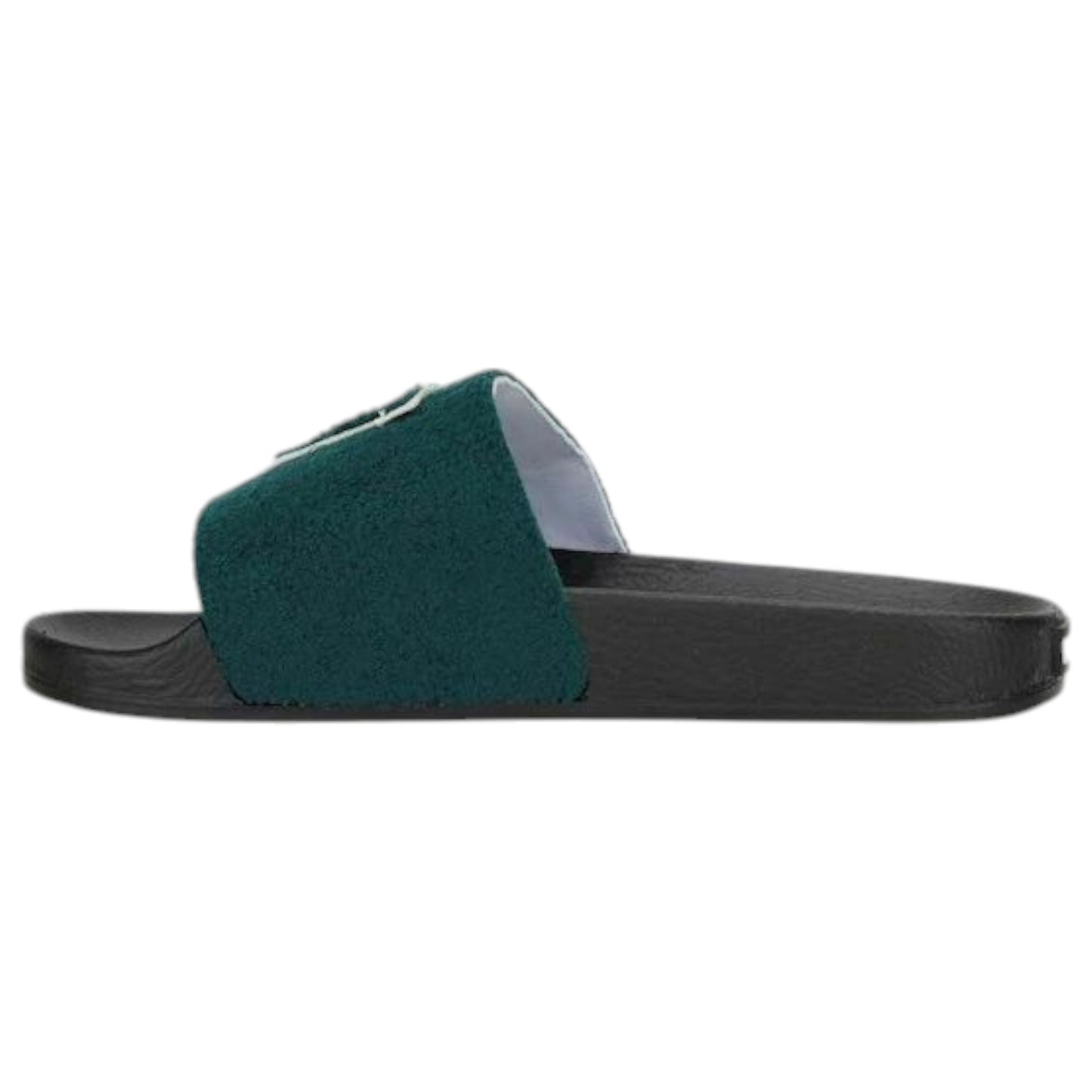 Mens Volley Pool Slides Green/White