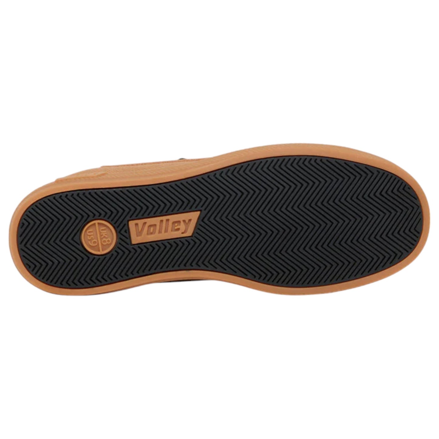 Mens Volley Safety Steel Cap Shoes Tan