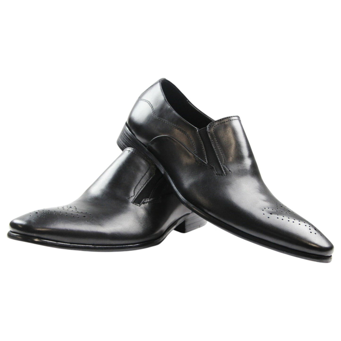 Mens Zasel Christian Shoes Black