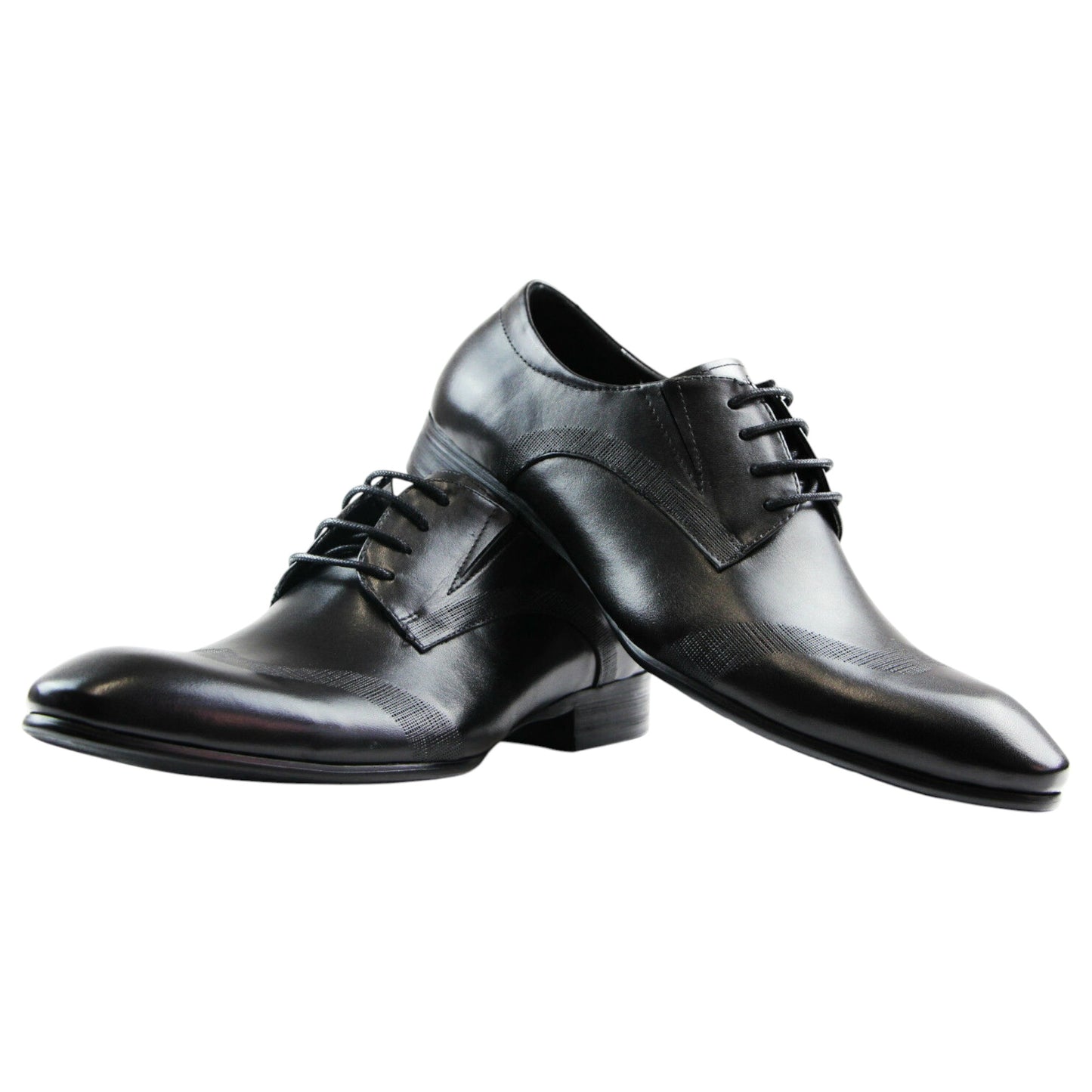 Mens Zasel Peter Shoes Black