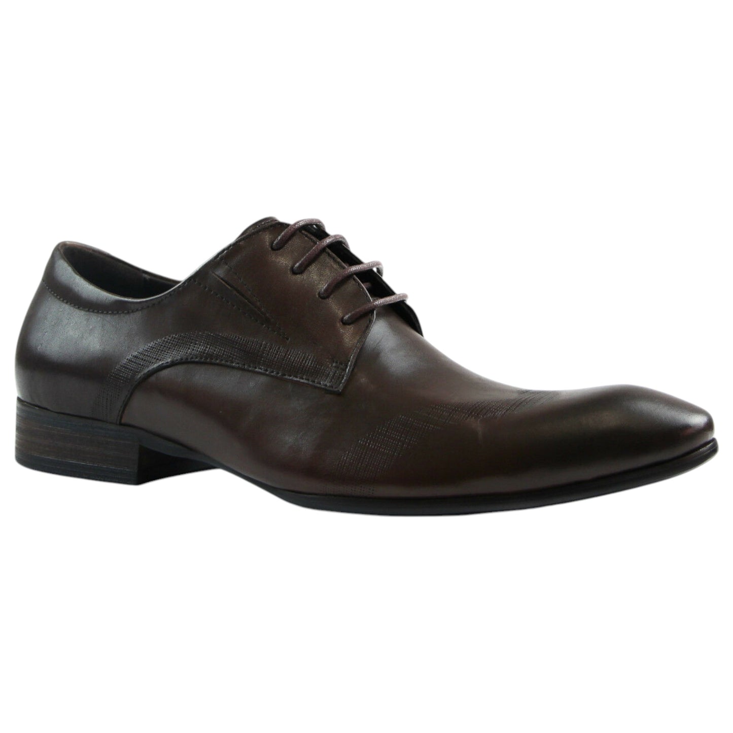 Mens Zasel Peter Shoes Dark Brown