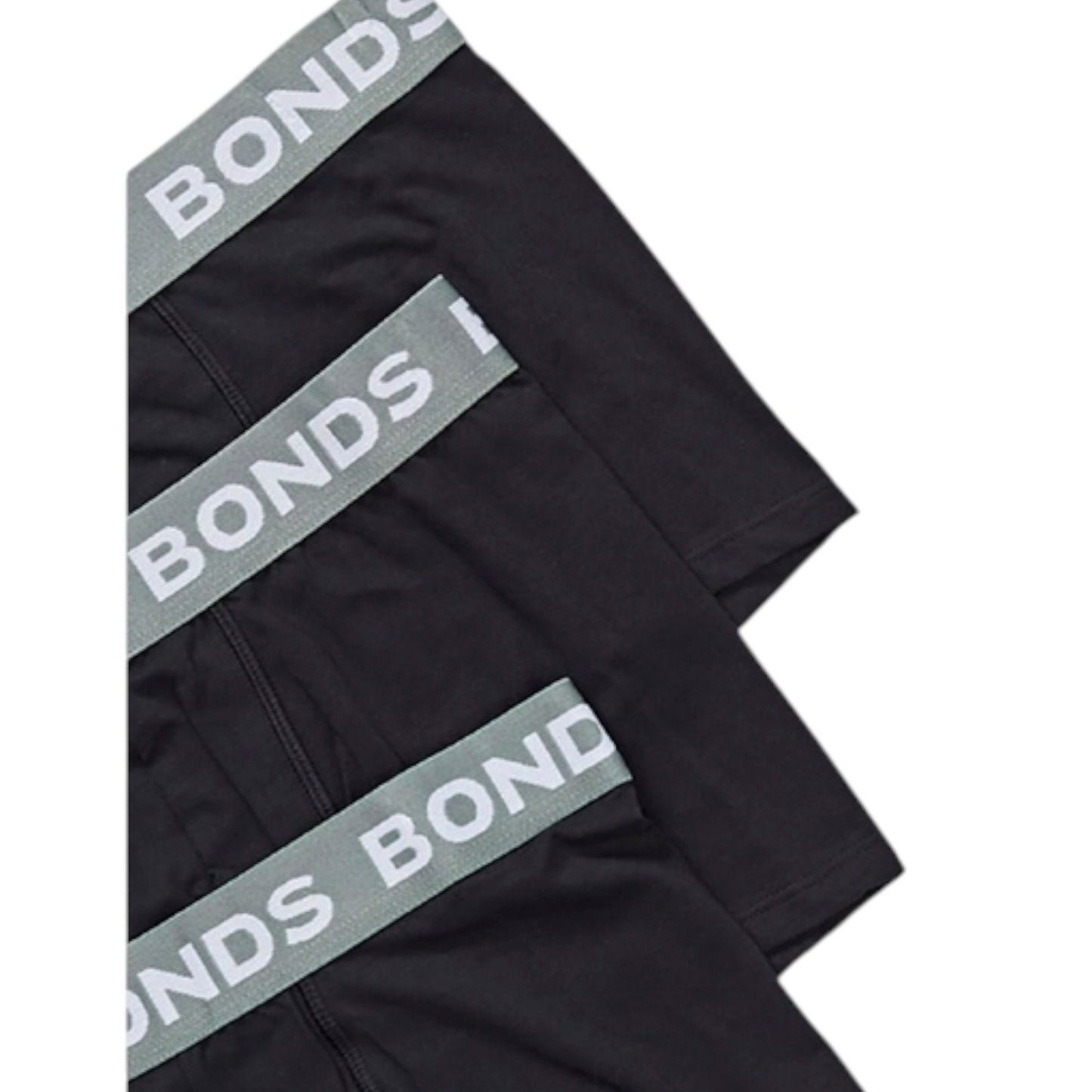 Mens Bonds Core Trunk Underwear Black
