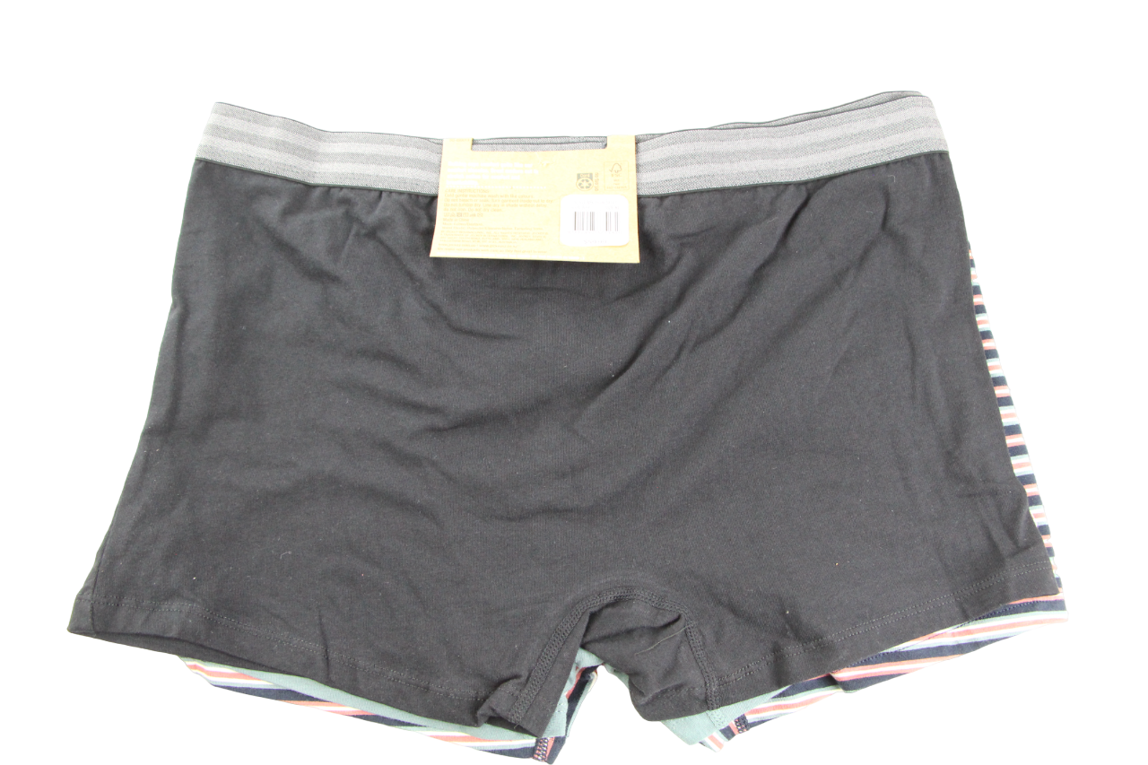 3 Pack Mens Jockey Comfort Classics Trunks Underwear Multicoloured