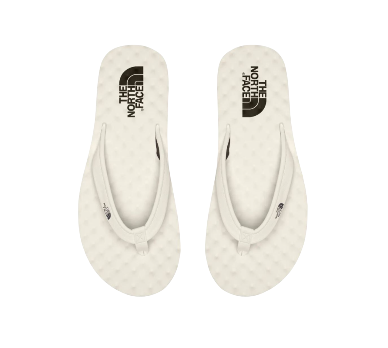 Womens The North Face Base Camp Mini II Thongs White