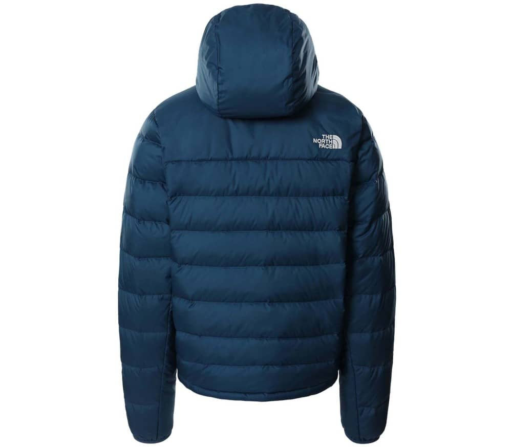 Mens The North Face Aconcagua 2 Jacket Hooded Hoodie Monterey Blue/TNF White Logo