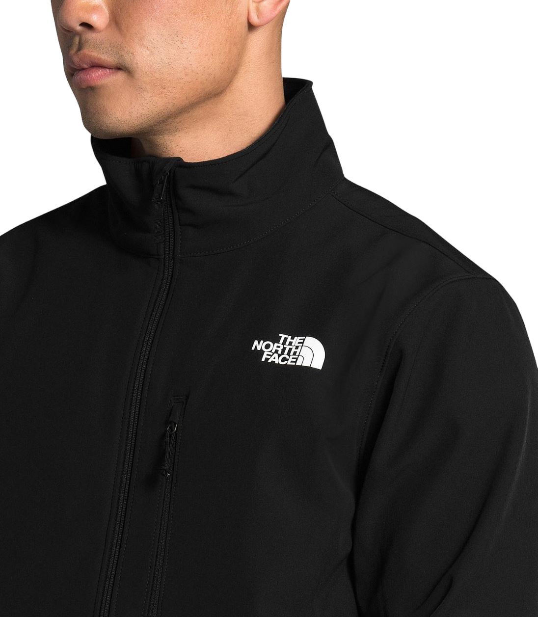 Mens The North Face Apex Bionic Full Zip Jacket Black