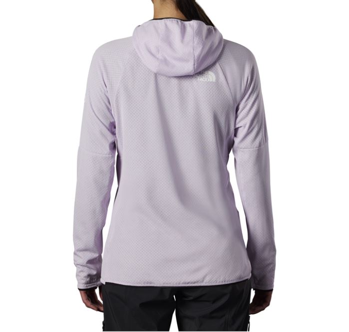 Womens The North Face Summit Futurefleece Hooded Hoodie Lavender