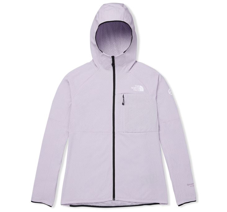 Womens The North Face Summit Futurefleece Hooded Hoodie Lavender