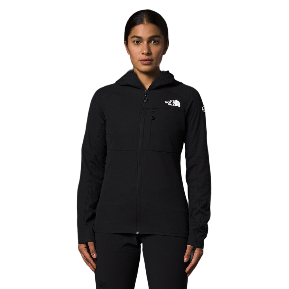 Womens The North Face Summit Futurefleece Hooded Hoodie Black