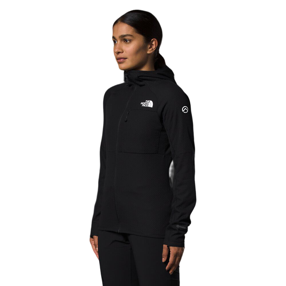 Womens The North Face Summit Futurefleece Hooded Hoodie Black