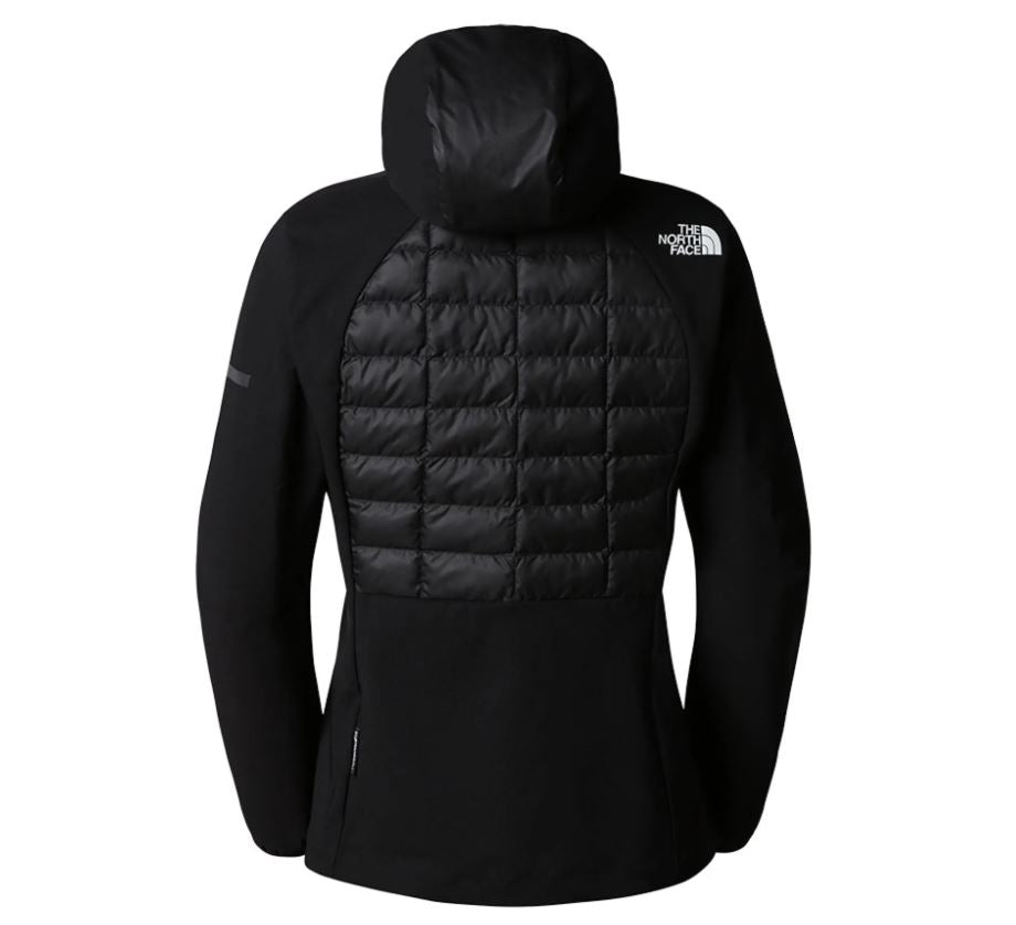 Womens The North Face Lab Hybrid Thermoball Jacket Hooded Hoodie Black