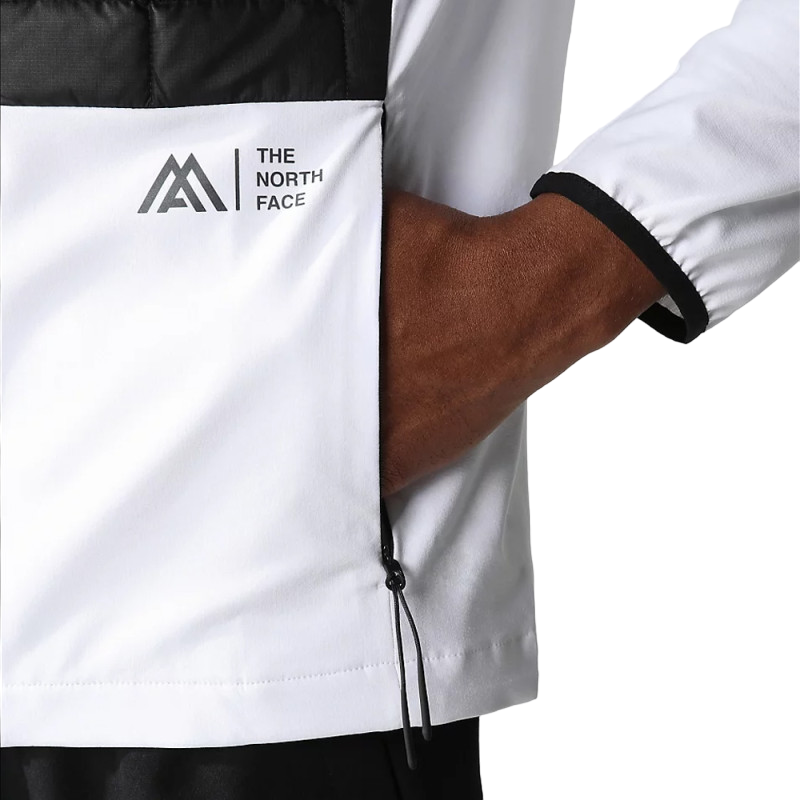 Mens The North Face Lab Hybrid Thermoball Jacket Hooded Hoodie Black/ White