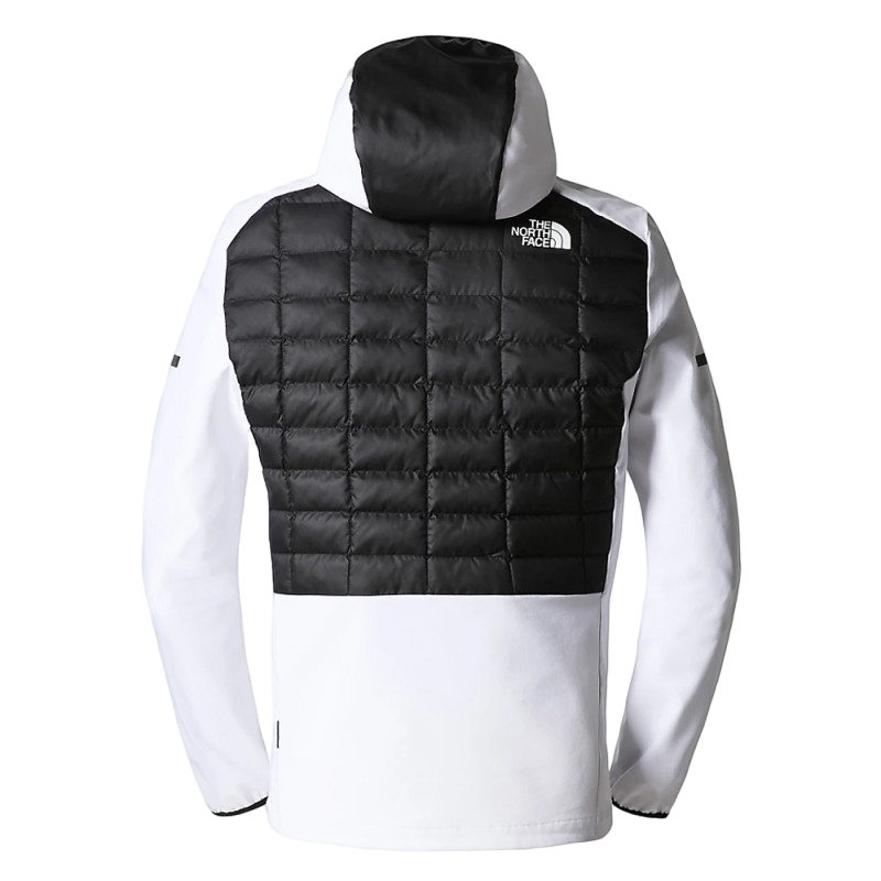 Mens The North Face Black/White Lab Hybrid Thermoball Hooded Jacket