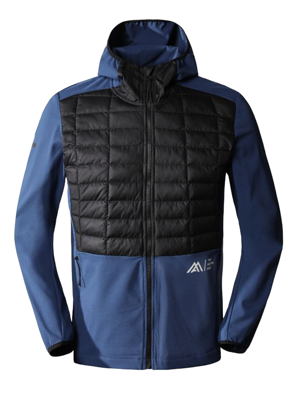 Mens The North Face Lab Hybrid Thermoball Jacket Hooded Hoodie Blue/ Black