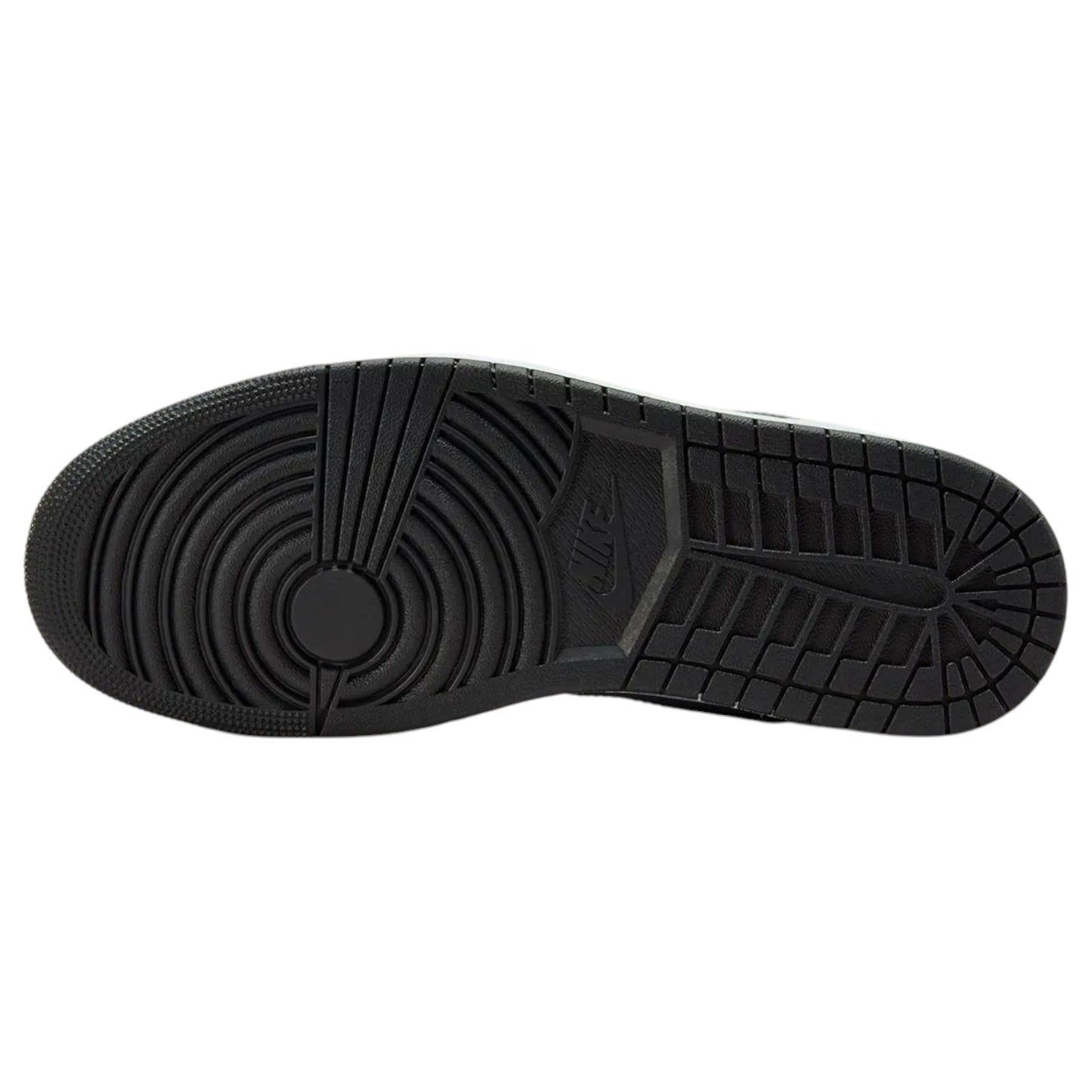 Mens Nike Air Jordan 1 Low Shoes Black/Cream/White
