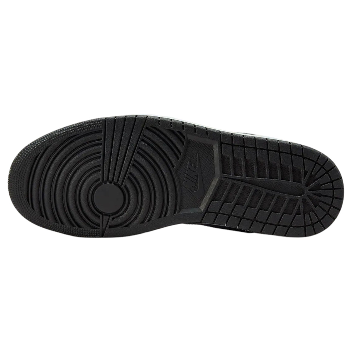Mens Nike Air Jordan 1 Low Shoes Black/Cream/White