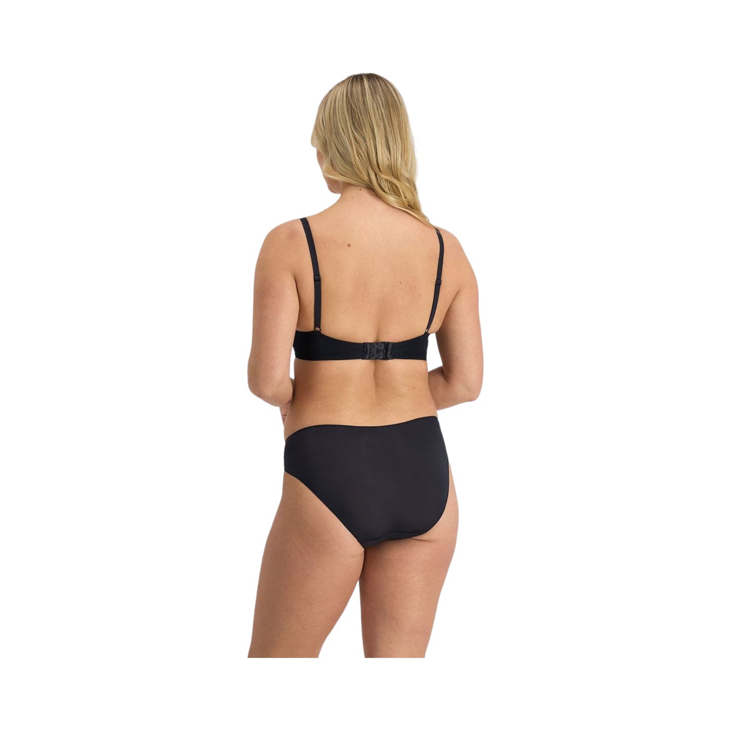 Womens Jockey No Panty Line Promise Hipster Bikini Briefs Underwear Black