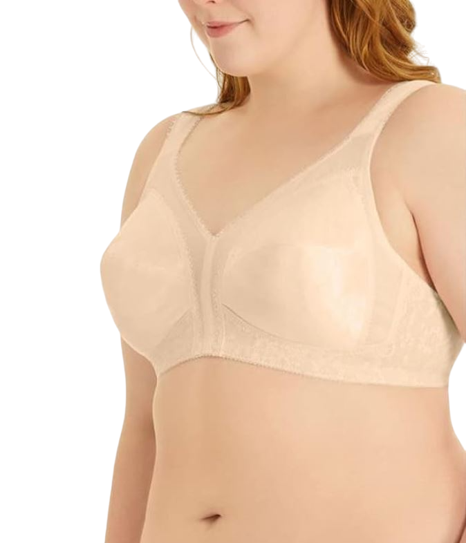 Womens Playtex 18 Hour Comfort Strap Wirefree Bra Natural