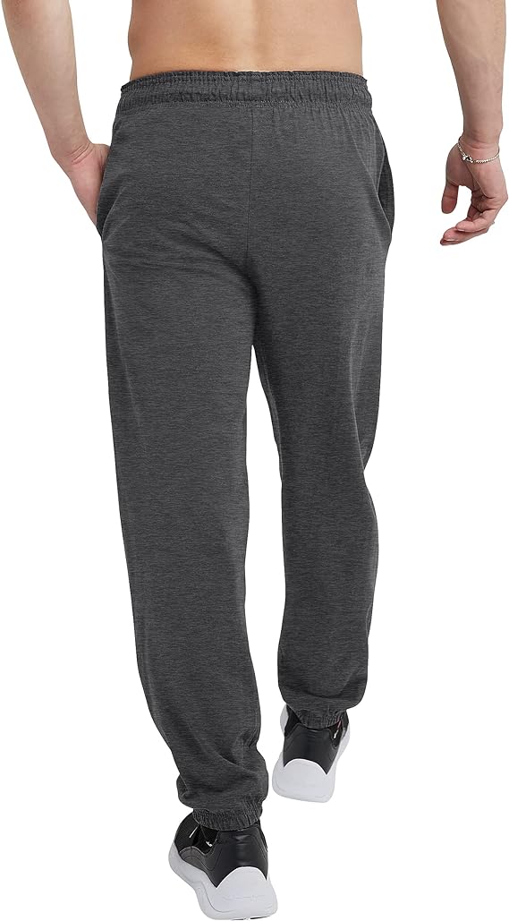 Mens Champion Everyday Joggers Trackies Granite Heather