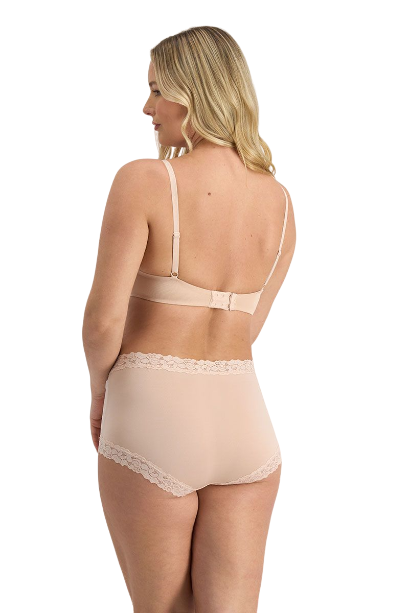 Womens Jockey Parisienne Classic Full Briefs Underwear Dusk