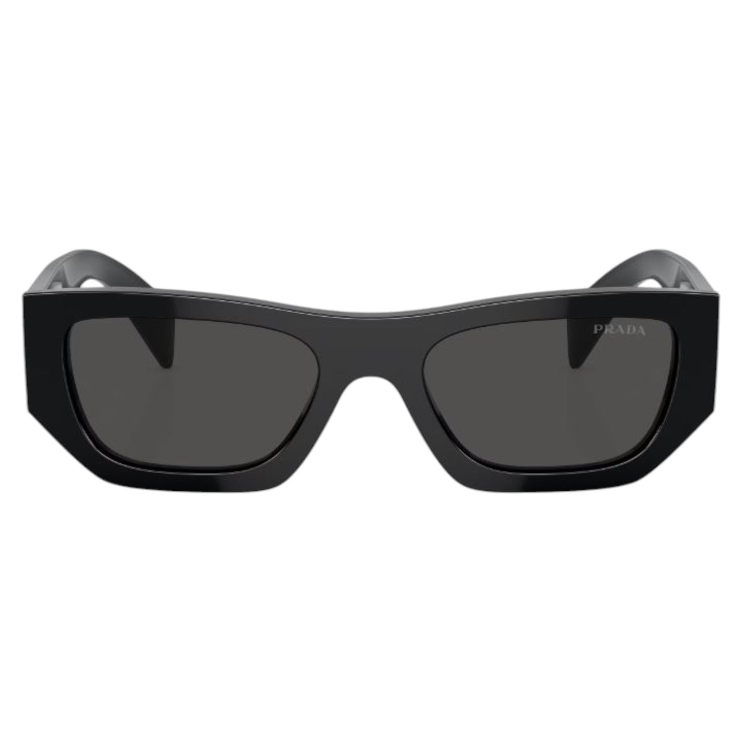 Womens Prada PRA01S Sunglasses Black/Grey