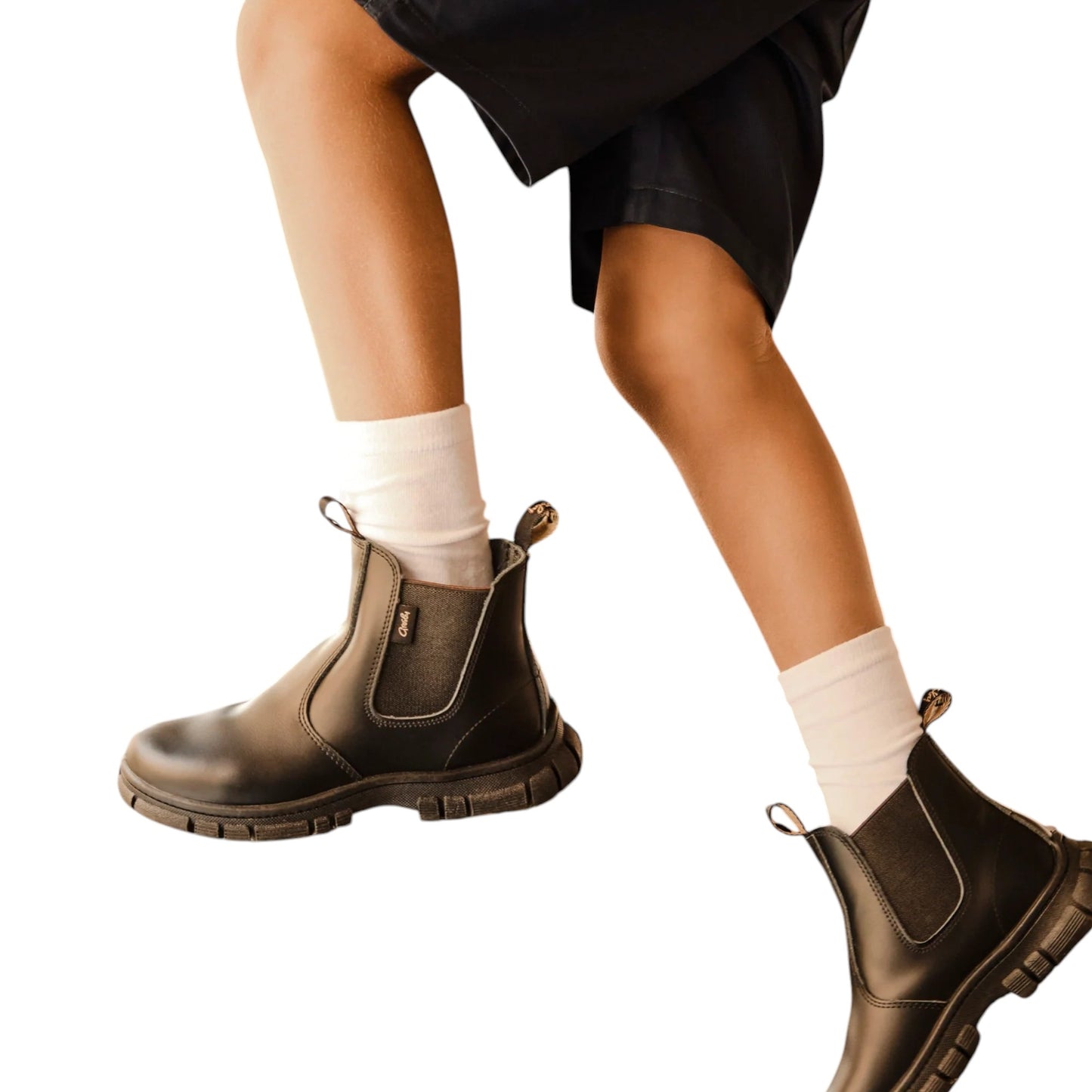 Kids Boys Grosby Ranch JNR Boots Black