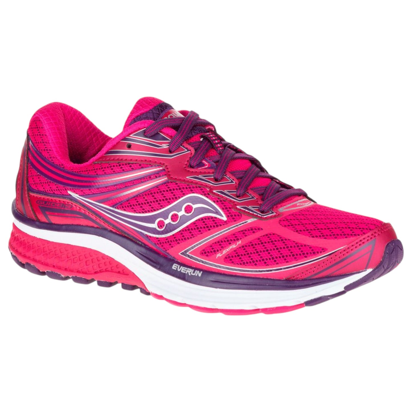 Womens Saucony Guide 9 Shoes Pink