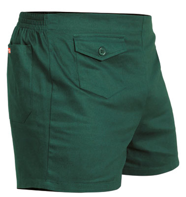 Mens Stubbies Original Basic Shorts Green