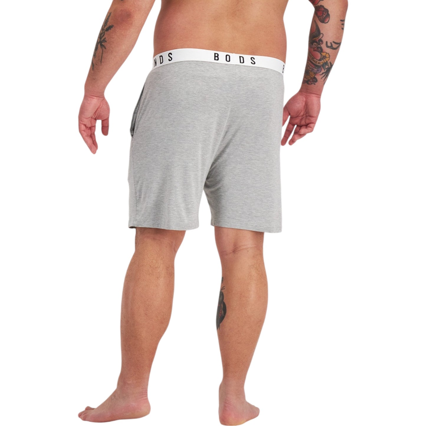Mens Bonds Sleep Viscose Bamboo Shorts Grey