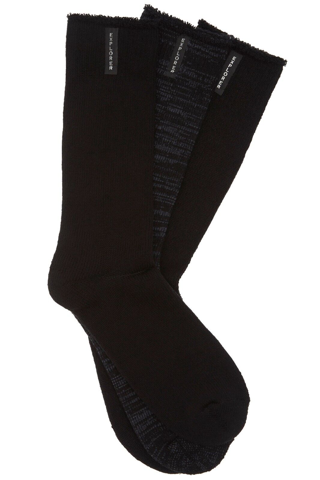 3 Pack Mens Bonds Original Cotton Crew Socks Black
